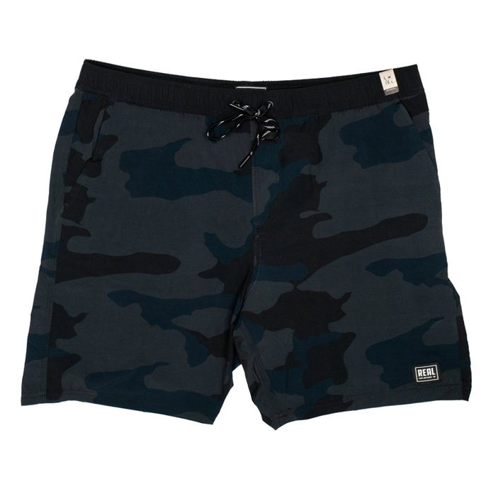 REAL Levitate Camo Shorts-Black Camo