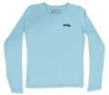Anetik Wmn's Breeze Tech L/S Sun Shirt-Sky Heathered