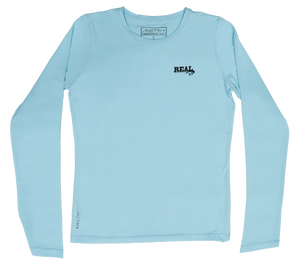 Anetik Wmn's Breeze Tech L/S Sun Shirt-Sky Heathered