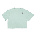 REAL Aria Tee-Heather Seafoam