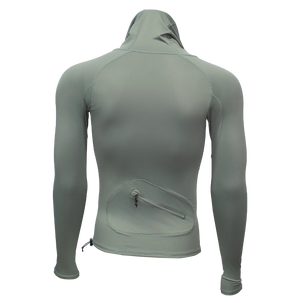 REAL Avalon L/S Rashguard-Olive— Alternate View