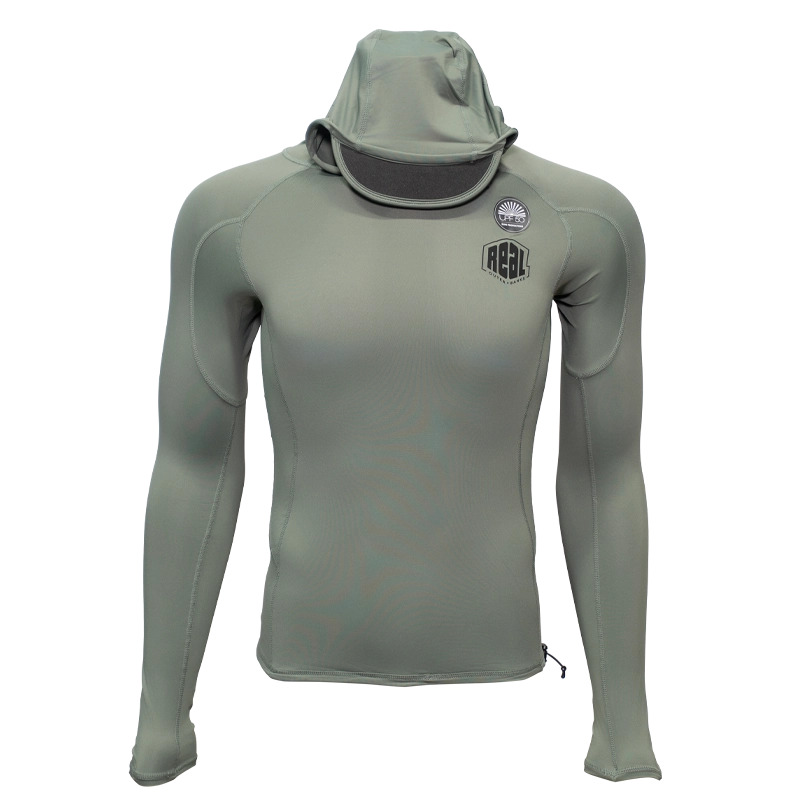REAL Avalon L/S Rashguard-Olive