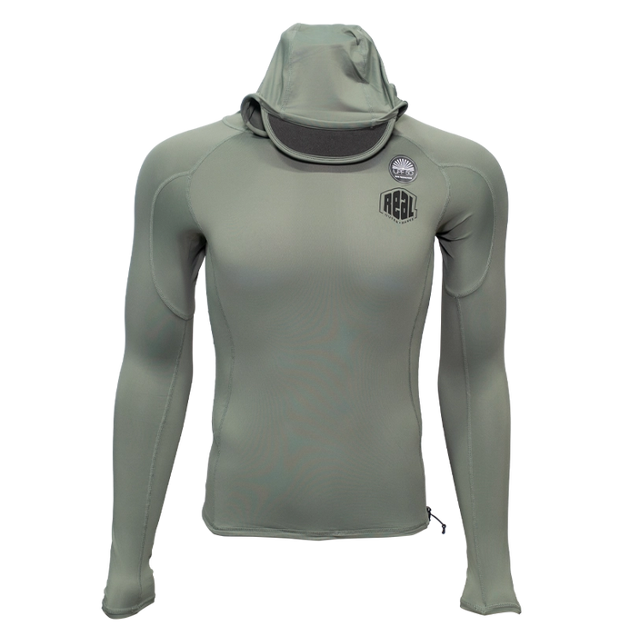 REAL Avalon L/S Rashguard-Olive