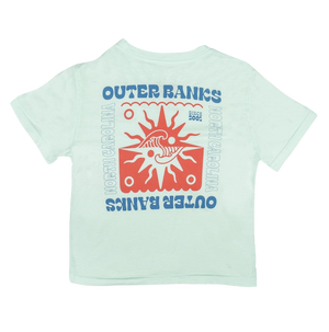 REAL Opposite Beach Crop Tee-Seaglass