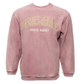 REAL Balboa Felt Crew Sweatshirt-Maroon