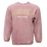 REAL Balboa Felt Crew Sweatshirt-Maroon