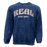 REAL Balboa Felt Crew Sweatshirt-Midnight