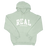 REAL Block Letters Hooded Sweatshirt-Sage