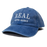 REAL Block Letters Embroidered Hat-Denim
