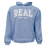 REAL Block Letters Hooded Sweatshirt-Denim