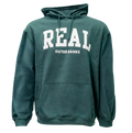 REAL Block Letters Hooded Sweatshirt-Willow