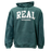 REAL Block Letters Hooded Sweatshirt-Willow