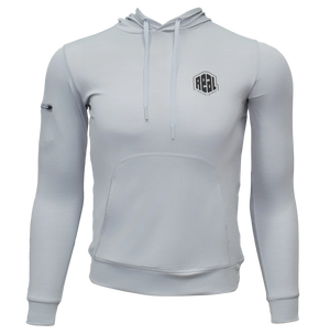 REAL Boys' Helm Rashguard-Light Grey