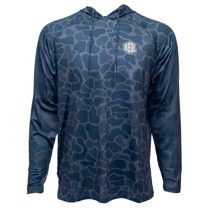 REAL Carter L/S Rashguard-Navy