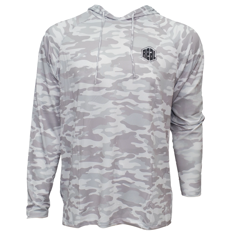 REAL Carter L/S Rashguard-White