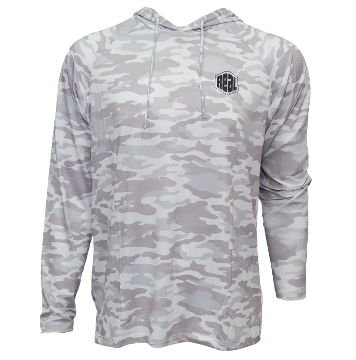 REAL Carter L/S Rashguard-White