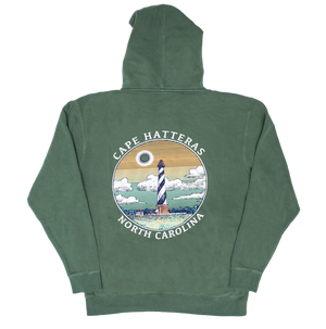 REAL Circle Lighthouse Sweatshirt-Alpine Green