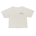 REAL Dune Drift Crop Tee-Ivory