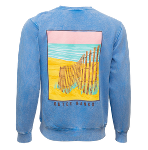 REAL Dune Drift Sweatshirt-Light Blue