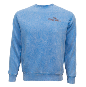 REAL Dune Drift Sweatshirt-Light Blue— Alternate View