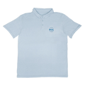 REAL Eagle Polo Shirt-Light Blue