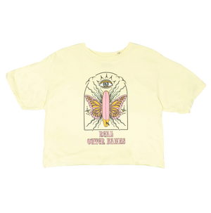 REAL Ethereal Vessel Crop Tee-Banana