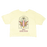 REAL Ethereal Vessel Crop Tee-Banana