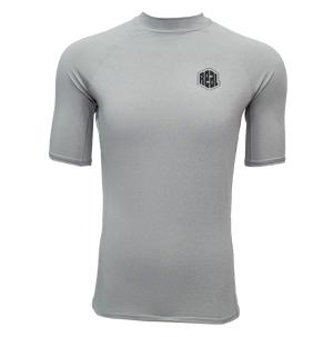 REAL Fuse Rashguard-Heather Grey