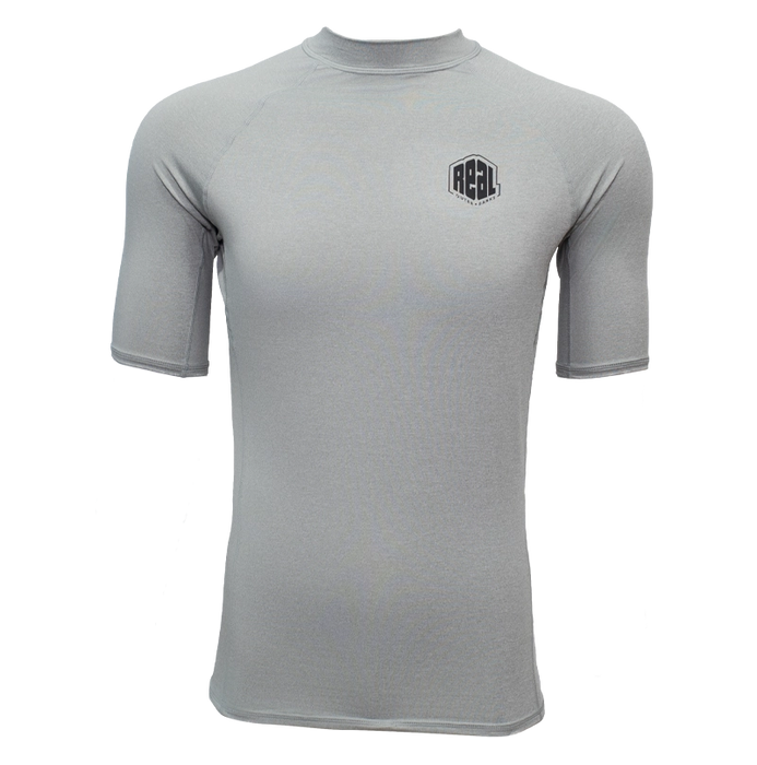 REAL Fuse Rashguard-Heather Grey