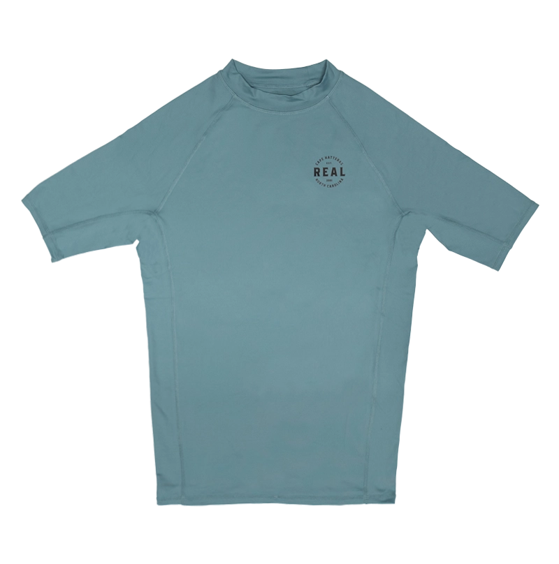 REAL Fuse S/S Rashguard-Storm