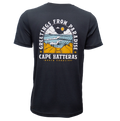 REAL Greetings from Paradise Tee-Dark Grey