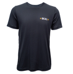 REAL Greetings from Paradise Tee-Dark Grey