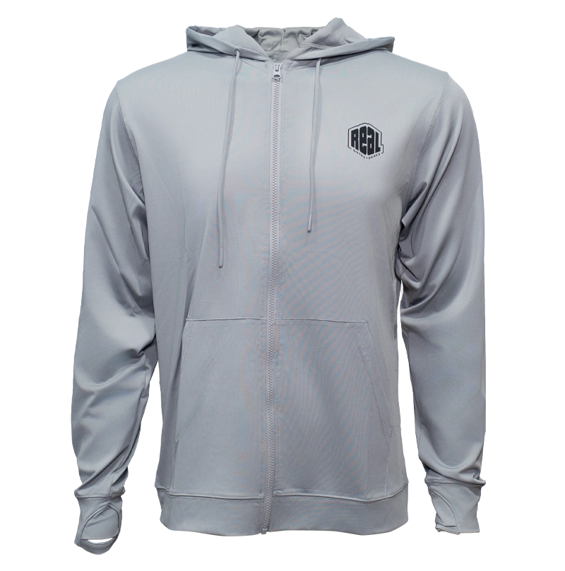 REAL Gundy L/S Rashguard-Heather Grey