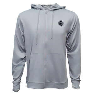 REAL Gundy L/S Rashguard-Heather Grey