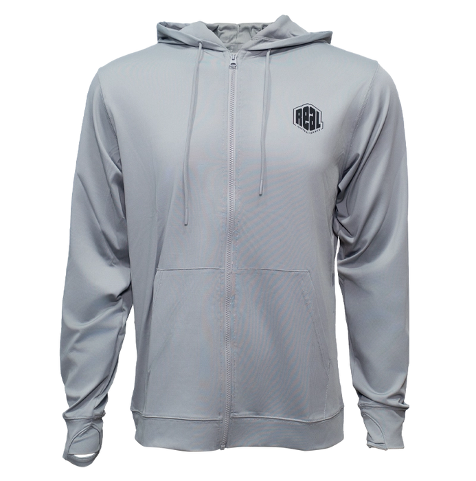 REAL Gundy L/S Rashguard-Heather Grey