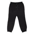 REAL Hev's Fleece Elastic Waist Pants-Black