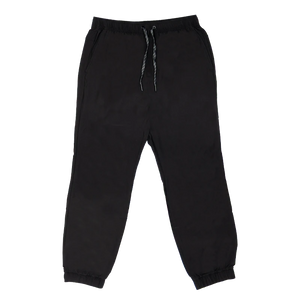 REAL Hev's Fleece Elastic Waist Pants-Black