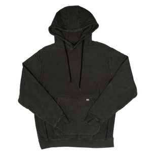 REAL Hev's Fleece Hooded Sweatshirt-Black