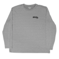 REAL L/S Sun Shirt-Heather Silver Grey