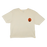 REAL Lazy Daze Crop Tee-Ivory