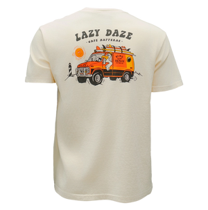 REAL Lazy Daze Tee-Ivory