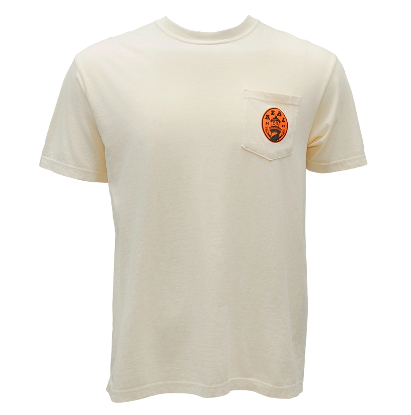REAL Lazy Daze Tee-Ivory