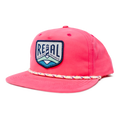 REAL Lighthouse Badge Hat-Hot Pink