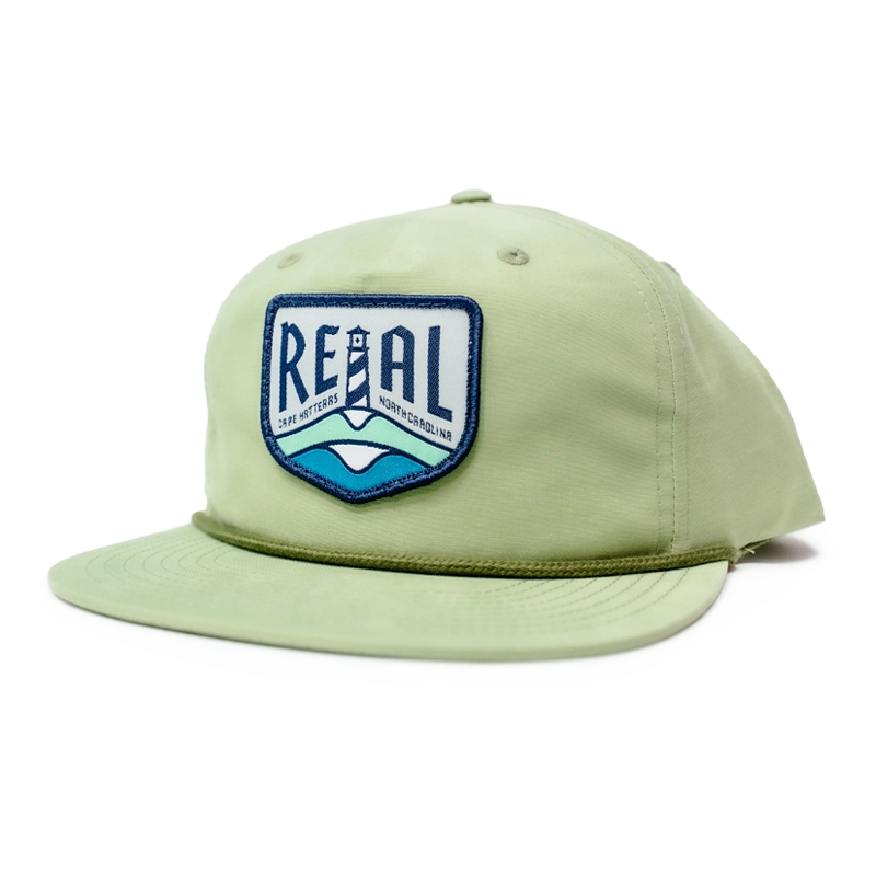 REAL Lighthouse Badge Hat-Sage/Olive