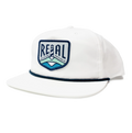 REAL Lighthouse Badge Hat-White/Navy