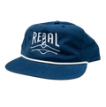 REAL Lighthouse Badge Gramps Hat-Navy/White