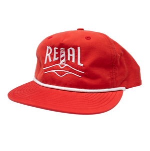 REAL Lighthouse Badge Gramps Hat-Red/White