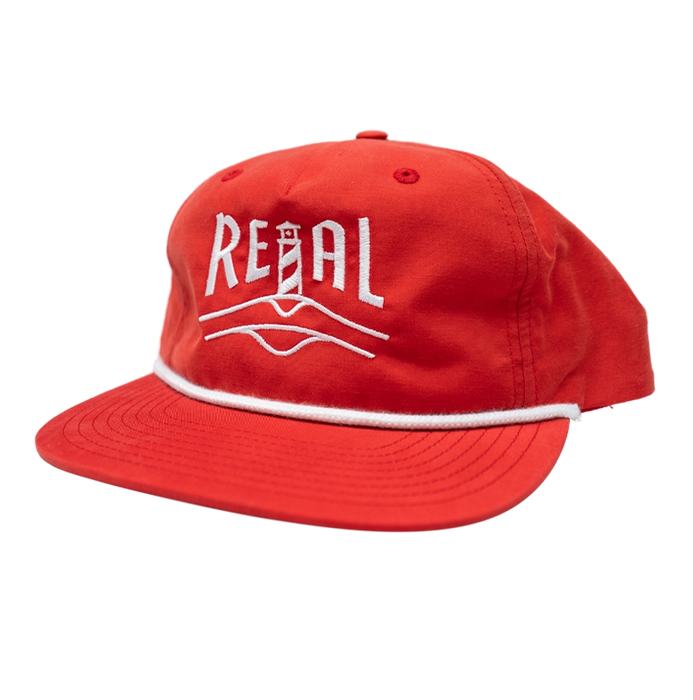 REAL Lighthouse Badge Gramps Hat-Red/White