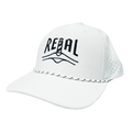 REAL Lighthouse Badge Performace Hat-White/White/Black