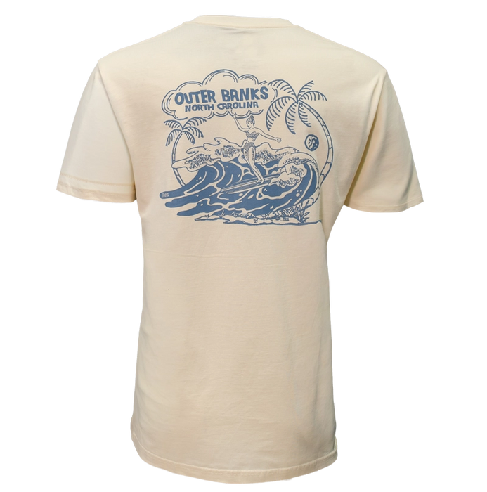 REAL Longboard Weather Tee-Butter